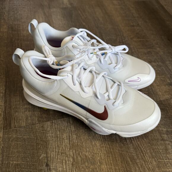 Nike Force Zoom Trout 9 Pro Metal Baseball Cleats Rainbow FB2907-106 Size 7 - Picture 1 of 5